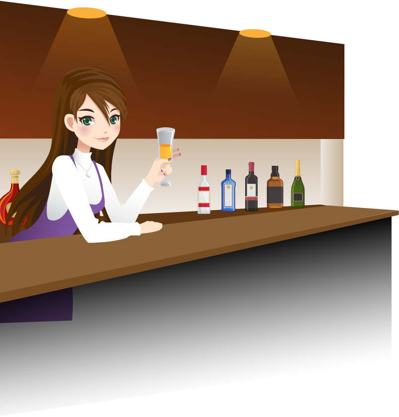 アバンティの私服の女の子